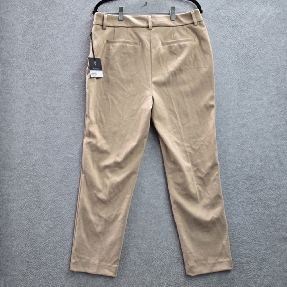 Simply Vera Wang Women Pants 12 Brown Dress Pants High Rise Skinny Ankle 26" NWT - Picture 13 of 13
